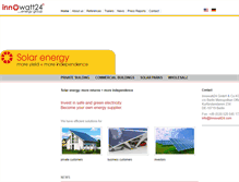 Tablet Screenshot of innowatt24.com